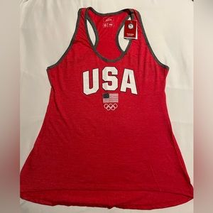 Team USA Red Tank Top